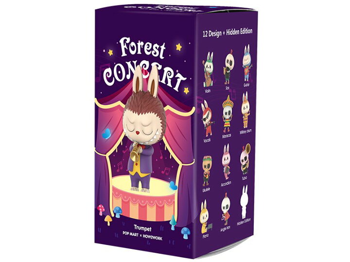 楽天市場】LABUBU 森のコンサートシリーズ【ピース】 : POP MART JAPAN  
