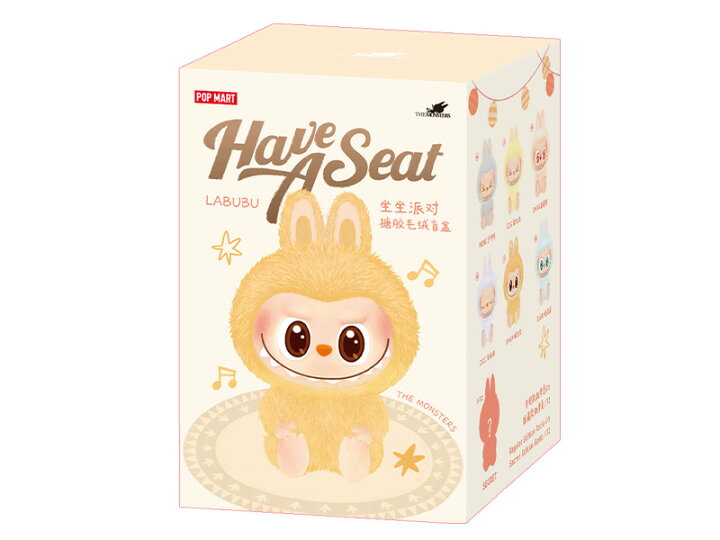 楽天市場】POP MART 公式ストア THE MONSTERS Have a Seat ぬいぐるみ  