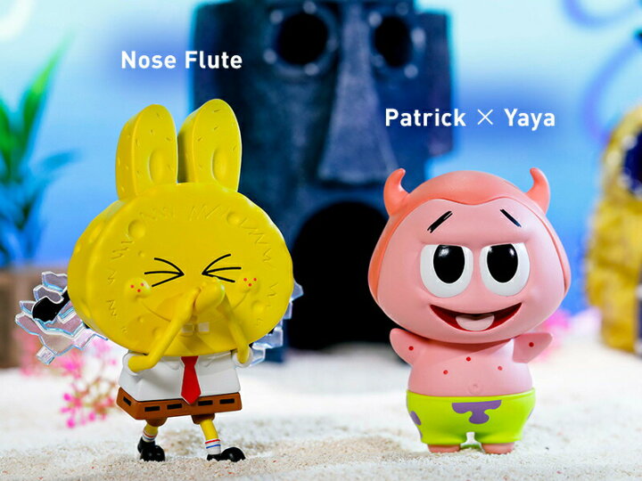 Popmart Labubuスポンジボブ フィギュア 激安正規