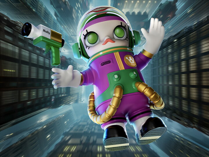 楽天市場】POP MARTMEGA コレクション 400% SPACE MOLLY JOKER : POP 