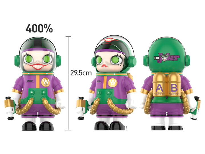 楽天市場】POP MARTMEGA コレクション 400% SPACE MOLLY JOKER : POP 