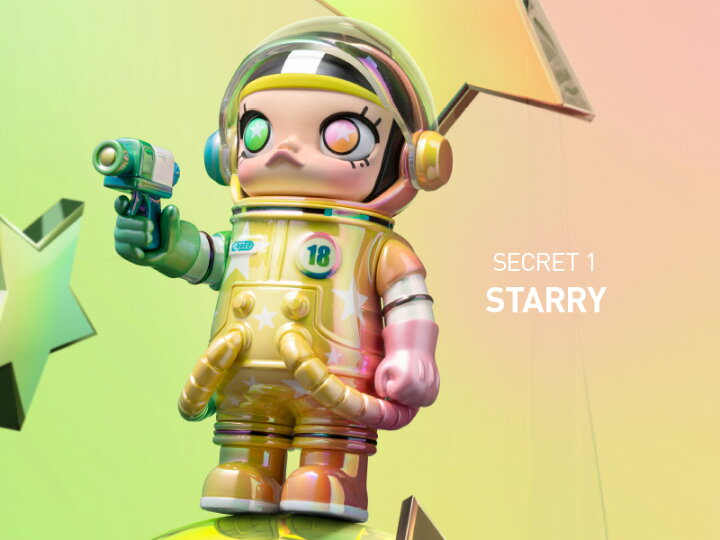 楽天市場】POP MART 公式ストアMEGA SPACE MOLLY 100% シリーズ3 