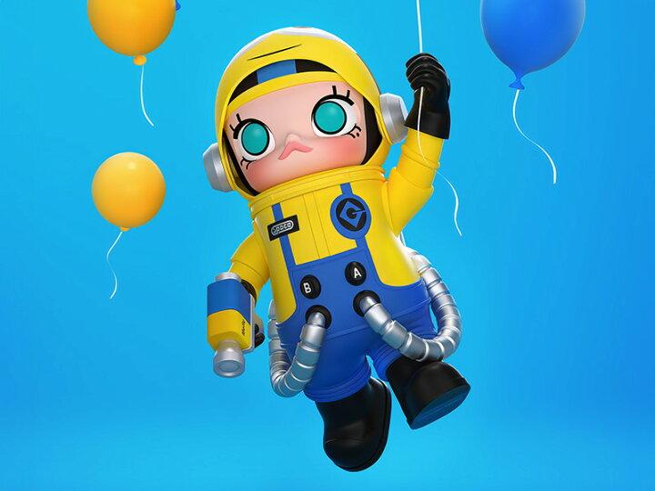 楽天市場】POP MART 公式ストア MEGA コレクション 400% SPACE MOLLY 