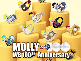 MOLLY × Warner Bros. 100th Anniversary シリーズ バッジ【アソートボックス】