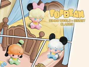 POP BEAN DIMOO WORLD × DISNEY NVbNV[Yi3Pcs Per Packj
