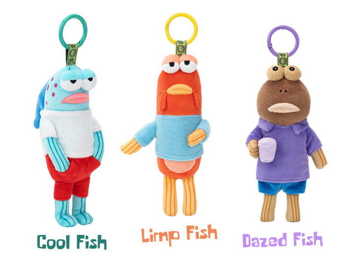 楽天市場】SpongeBob Bikini Bottom Buddies おかしなぬいぐるみ (新品未開封)スポンジボブBikini Bottom Buddies 1アソート