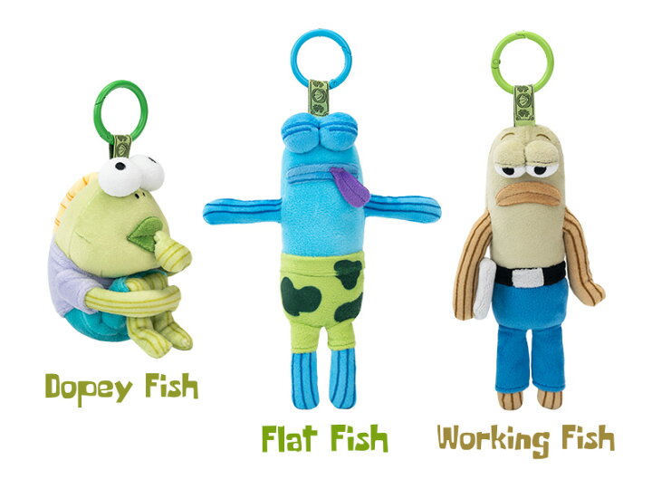 楽天市場】SpongeBob Bikini Bottom Buddies おかしなぬいぐるみ  