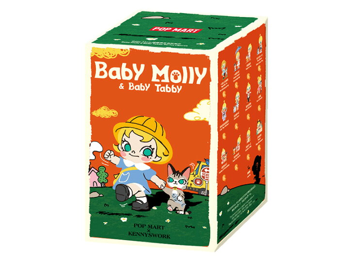 楽天市場】【POP MART 公式ストア】Baby Molly & Baby Tabby シリーズ 