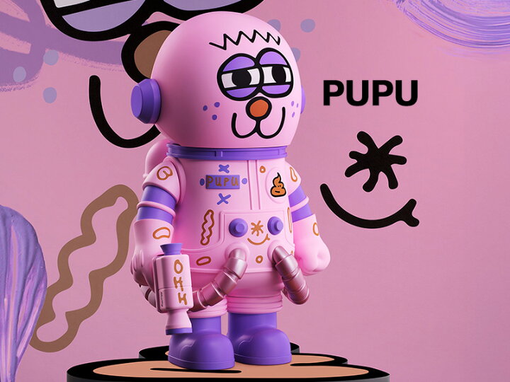 楽天市場】【POP MART 公式ストア】MEGA SPACE MOLLY 400% JON 