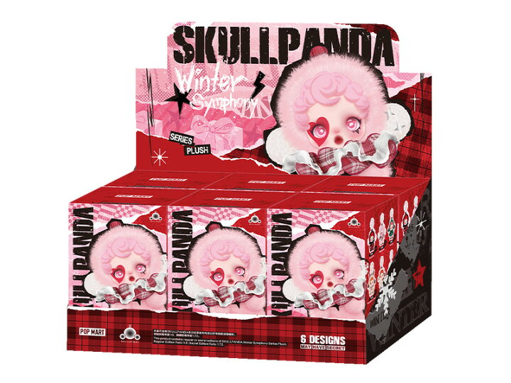 楽天市場】SKULLPANDA Winter Symphony シリーズ ぬいぐるみペンダント  