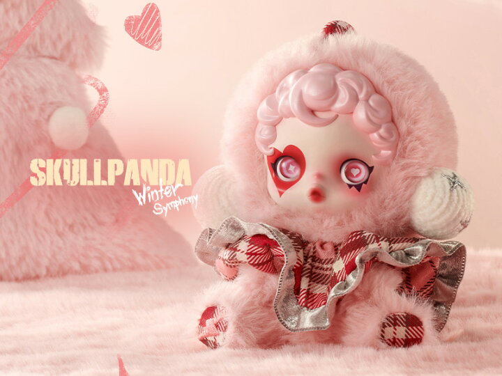 楽天市場】SKULLPANDA Winter Symphony シリーズ ぬいぐるみペンダント  
