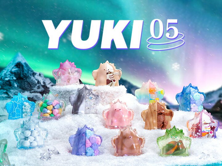 楽天市場】YUKI The Seasons シリーズ【アソートボックス】 : POP MART 