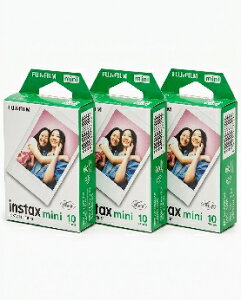 FUJIFILM�i�t�W�t�B�����j �y3�Z�b�g�z�C���X�^���g�J���[�t�B���� 4547410377224 �`�F�L�p�t�C���� instax mini JP1(10����)