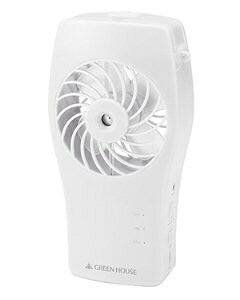 GREEN HOUSE�i�O���[���n�E�X�j �|�[�^�u���╗�� 4511677106132 GH-FANMSA-WH [�z���C�g]