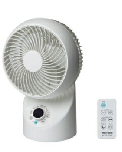 TEKNOS(�e�N�m�X�j DC���[�^�[360�x3D��U��t�������R���T�[�L�����[�^�[ 4955014045003 SAK-347DC(W) [�z���C�g]