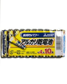 MITSUBISHI（三菱電機） アルカリ乾電池 単4形 10本パック 4902901605208 アルカリ乾電池 単4形 10本パック LR03N/10S