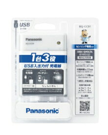 Panasonic（パナソニック） USB入出力付急速充電器 4549980438947 BQ-CC91