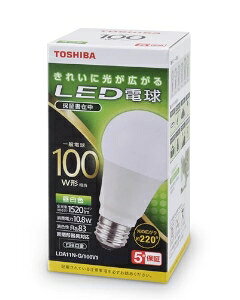 TOSHIBAiŁj LEDd ʓd` 10.8W(FEE26j100W` 4580625137283 LDA11N-G/100V1 [F]