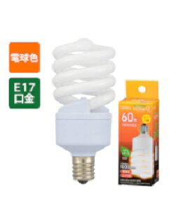 OHM(オーム電機) エコ電球(60形相当/810lm/電球色/E17) 4971275637740 EFD15EL/12-E17SPB