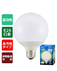 OHM�i�I�[���d�@�j LED�d�� �{�[�����`�i100�`����/1440lm/�����F/G95/E26/�S�����z��240°/���`���Ή��j 4971275644014 LDG11N-G AG24