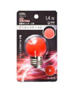 OHMiI[d@j LED~j{[ip/1.4W/9lm/ԐF/G40/E26j 4971275646766 LDG1R-H 13