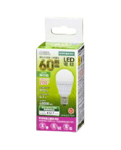 OHMiI[d@j LEDdi60`/810lm/F/E17/Lz200°/Ή/fMގ{HΉj 4971275644786 LDA6N-G-E17 IS51