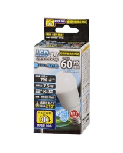 OHMiI[d@j LEDd ~jNvg`i60`/790lm/F/E17/hJ^Cv/Lz210°/Ήj 4971275618800 LDA8N-G-E17/D H11 [F]