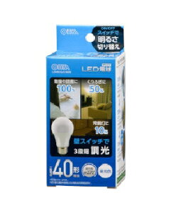 OHM�i�I�[���d�@�j LED�d���i40�`����/520lm/�����F/E26/�S����270°/���`���Ή�/�����@�\�t�j 4971275634244 LDA4D-G/D AG93 [�����F]