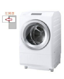 TOSHIBA（東芝） 【左開き】ドラム式洗濯乾燥機 洗濯12kg 乾燥7kg 4904530119774 ZABOON TW-127XP3L(W) [グランホワイト]