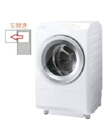 TOSHIBA（東芝） 【左開き】ドラム式洗濯乾燥機 洗濯12kg 乾燥7kg 4904530119811 ZABOON TW-127XH3L(W) [グランホワイト]