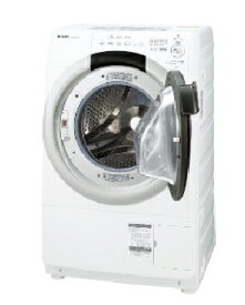 SHARP（シャープ） 【右開き】ドラム式洗濯乾燥機 洗濯7kg 乾燥3.5kg 4550556128674 ES-S7J-WR [クリスタルホワイト]
