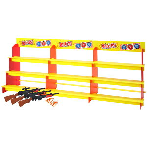 プラダンジャンボ射的大会スターターキット ディスプレイ台:200×92×40cm プラ段【1セット入】