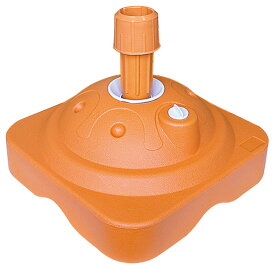 注水型ポールスタンド（S） オレンジ　器具 のぼり・ポール関連　　KA8-0105OR　PE　本体：H280×W350×D350mm