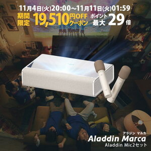 yԌ19,510~OFFN[|szAladdin Marca }CN2 Zbg AW }J Zœ_ vWFN^[ 1000 ANSI [ fACgi[U[LED̃nCubhZpj tHD 1