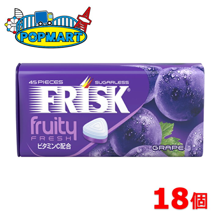 楽天市場】クラシエ フリスク ネオ（FRISK NEO）35g グレープ 9個×2箱 