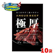 ヤガイ 極厚ビーフジャーキー 41g 5袋×2P（計10袋）