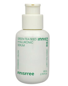 【定形外郵便で発送全国送料無料】innisfree イニスフリーグリーンティーシードヒアルロンセラム 80ml スキンケア　美容液　韓国コスメ　人気