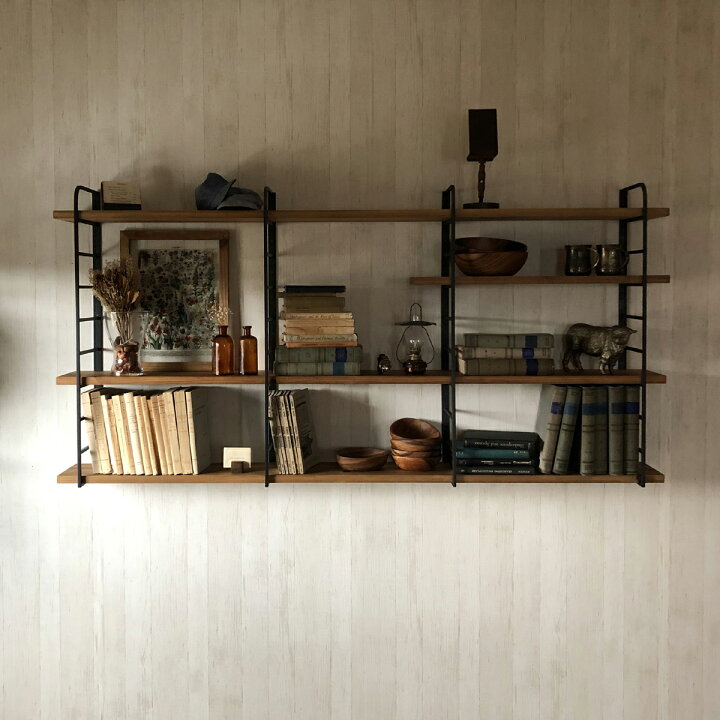 楽天市場】アイアン 棚受け 金具 シェルフ ラック DIY スクエア 