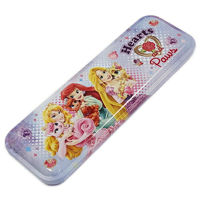 楽天市場 ディズニープリンセス 筆箱 ロイヤルペット ティンペンケース パープル 缶ペン メール便配送 ふでばこ 缶ペンケース 文具 ステーショナリー 文房具 女の子 オーロラ姫 アリエル ラプンツェル パレスペット Palace Pets キャラクター グッズ a