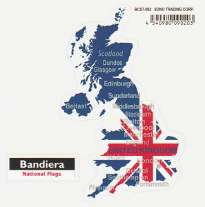 Bandiera (ofBGj_CJbgNAXebJ[ U.K.@14074iBCST-002j CMX UNION JACK p BRITAIN fJ[ObY G  [֔z