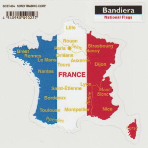 Bandiera (ofBGj_CJbgNAXebJ[ tX 14076 (BCST-004) tX TRICOLORE FRANCE V[ fJ[ObY G  [֔z