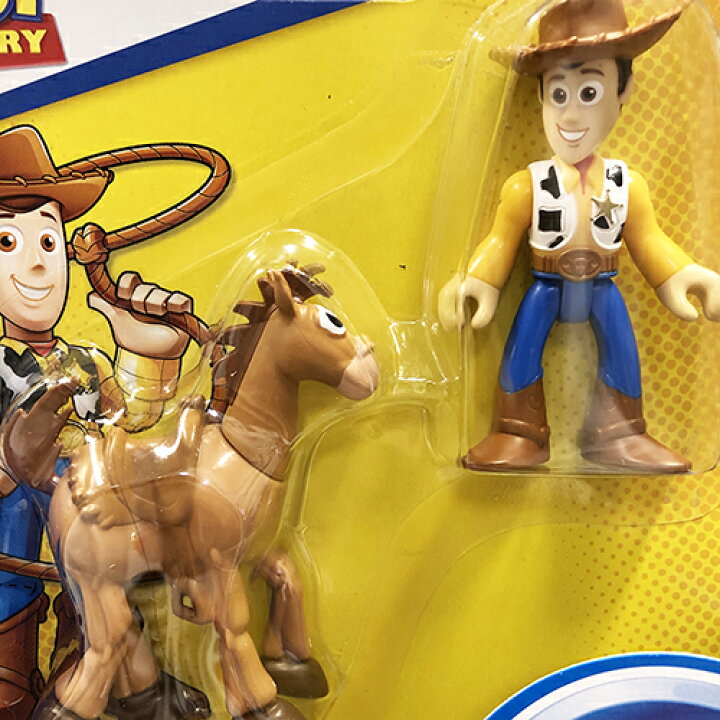 楽天市場 トイストーリー フィギュア ウッディ a 全3種 Toystory トイストーリー4 おもちゃ 玩具 ラッピング Usa ピクサー ブルズアイ ウッディ 男の子 クリスマス 景品 Imaginext 輸入品 インポート メール便不可 Ss キャラクター雑貨 ポップル