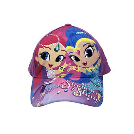 シマーとシャイン キッズ キャップ 14489 シマー＆シャイン 女の子 52cm 帽子 日よけ shimmer and shine cap かわいい パープル ニコロデオン キャラクター お出かけ 遠足 グッズ 雑貨 プレゼント アメリカ インポート 輸入品 メール便不可【10p】