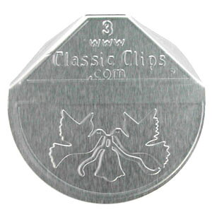 �N���V�b�N�N���b�v�@Classic Clips�@Dove Of peace(Silver)2393�@�������� ���[���֔z��