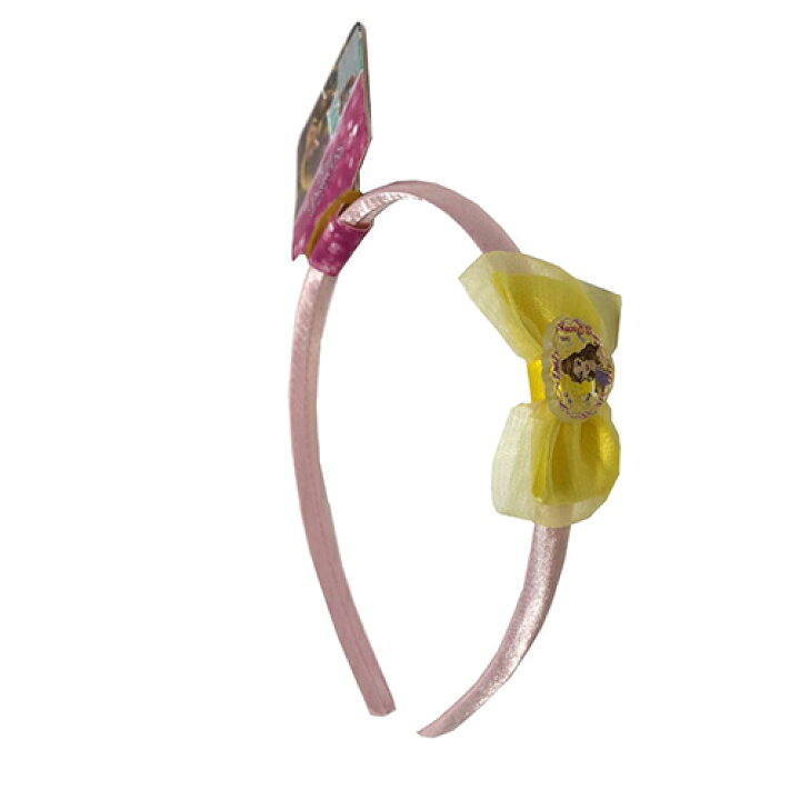 楽天市場 美女と野獣 ベル ミニ リボン カチューシャ キッズ ディズニープリンセス ヘアアクセサリー キッズ りぼん かわいい Disney Princess おしゃれ 子供用 キッズ ピンク イエロー 黄色 メール便配送 キャラクター雑貨 ポップル