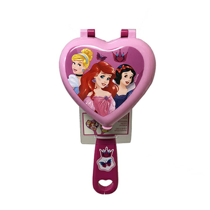 楽天市場 ディズニープリンセス ミラー付き ヘアブラシ ブラシ ディズニープリンセス かわいい Disney くし ヘアメイク クシ 景品 女の子 幼児 子ども ピンク 白雪姫 シンデレラ アリエル プリンセス プレゼント 輸入品 メール便不可 キャラクター雑貨 ポップル