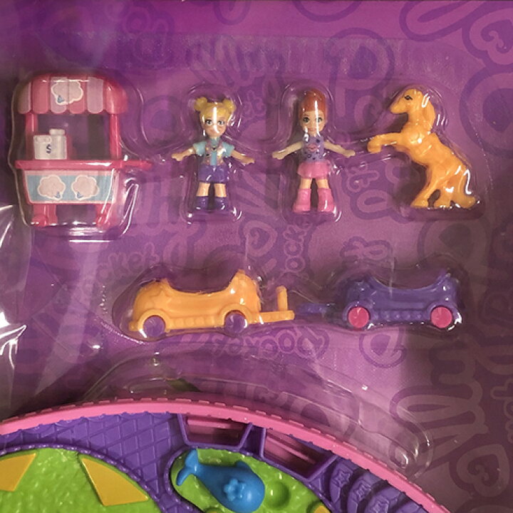 楽天市場】Polly Pocket ポリーポケット おもちゃ ハート リュック型 
