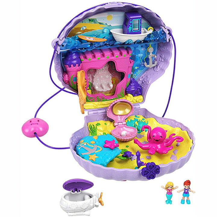楽天市場】Polly Pocket ポリーポケット ポシェット型 プレイセット 