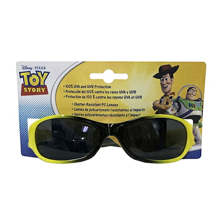 楽天市場 トイストーリー F キッズ サングラス イエロー f 青 子供用 雑貨 海水浴 グラサン 男の子 かっこいい ディズニー キッズ用 子ども用 Uvカット キャンプ アウトドア フェス スポーツ観戦 ハイキング 輸入品 インポート メール便不可 キャラクター雑貨