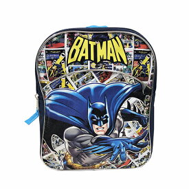 バットマン キッズ ミニ リュック 4.5リットル 14483 BATMAN DCコミック リュック 男の子 幼児 かっこいい 入園準備 通園バッグ キラキラ ミニバッグ バッグ インポート 輸入品
